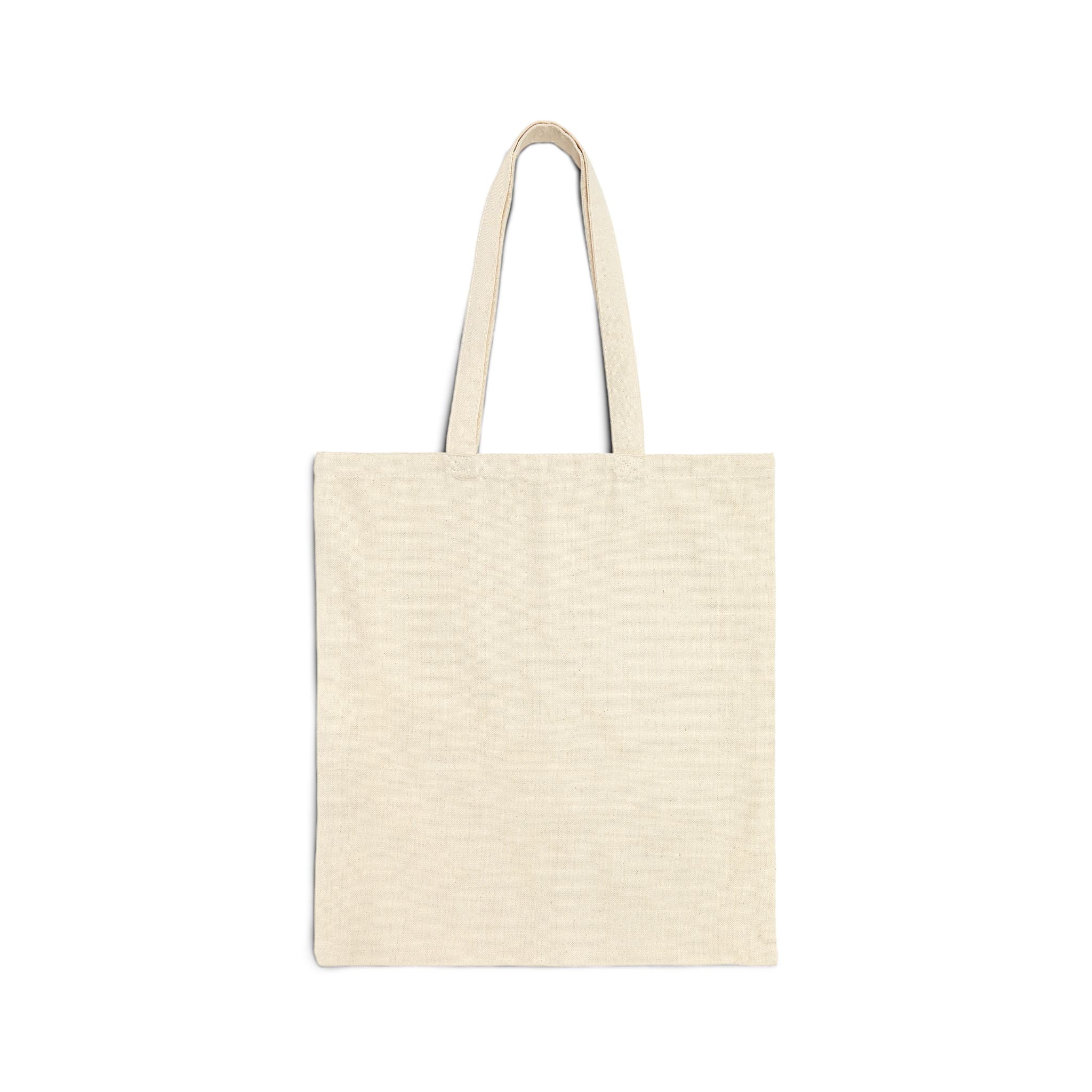 Pumpkin Spice Mama Tote Bag — Retro Fall Canvas Grocery & Market Bag