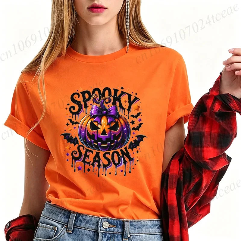 Women's Spooky Season T‑Shirts