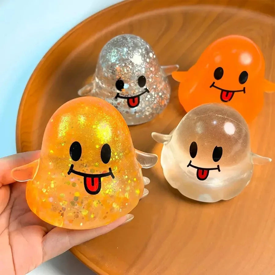 Realistic Ghost Squishy Toy for Halloween