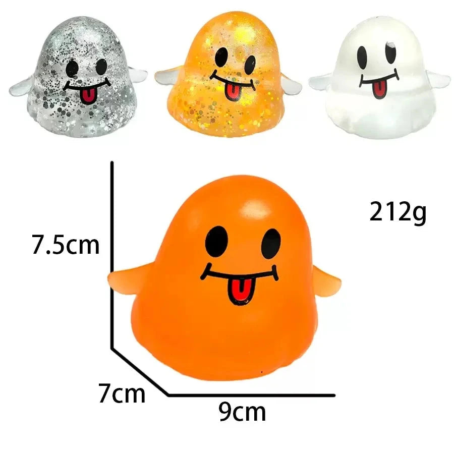 Realistic Ghost Squishy Toy for Halloween