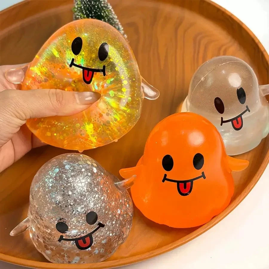 Realistic Ghost Squishy Toy for Halloween