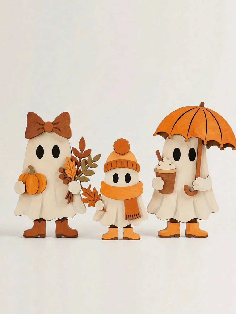 3-piece/set Fall Wooden decorations