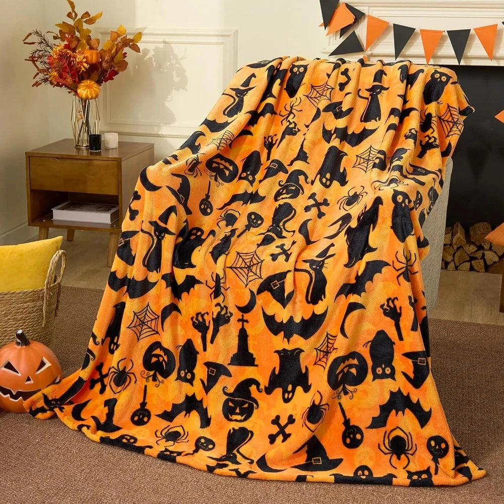 1PC Halloween Throw Blanket
