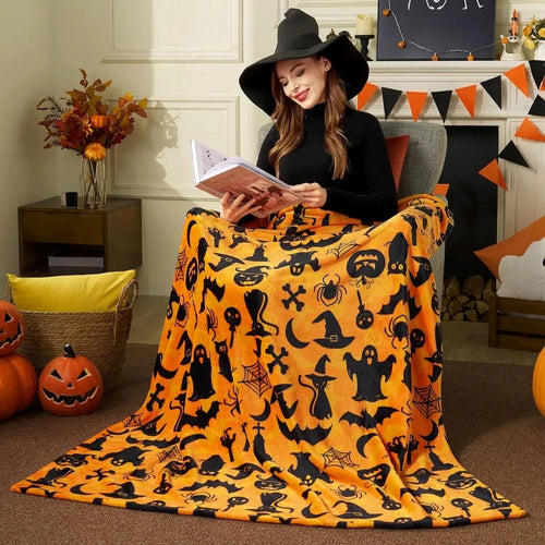 1PC Halloween Throw Blanket