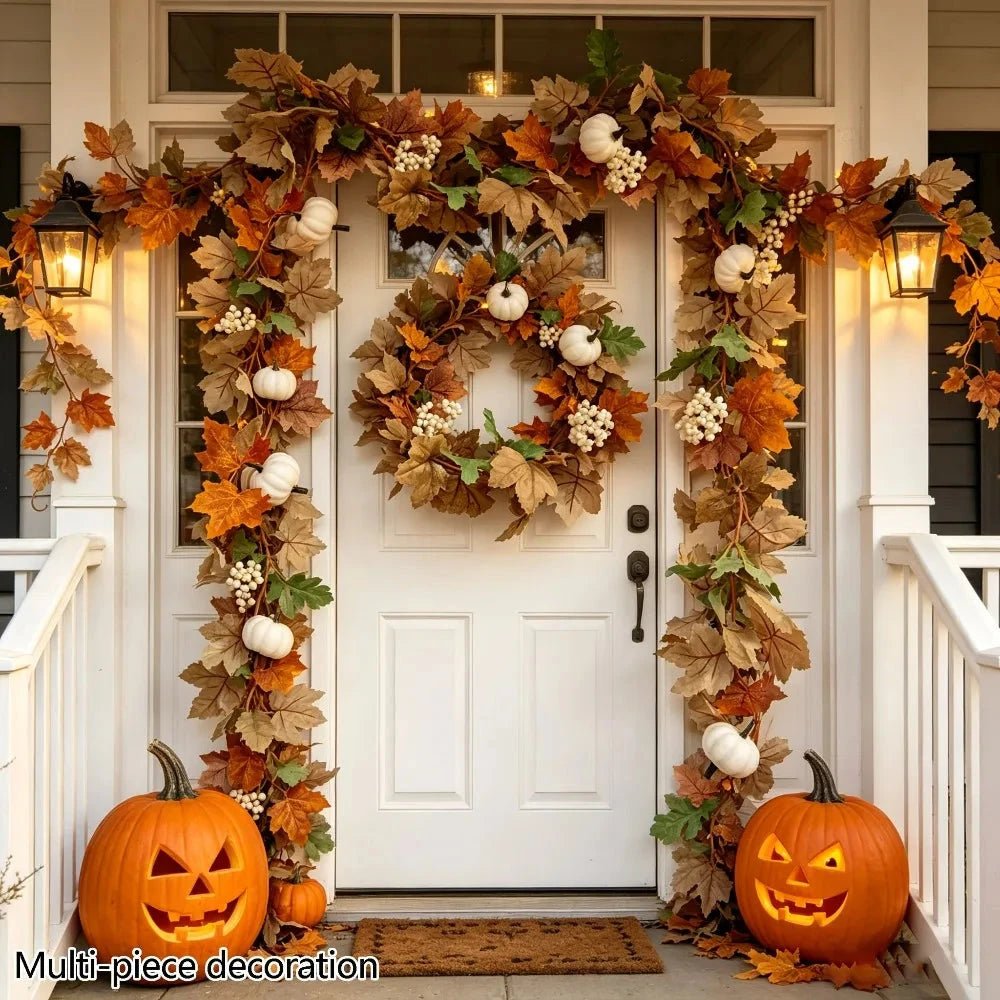5.7ft Bohemian Fall Decor
