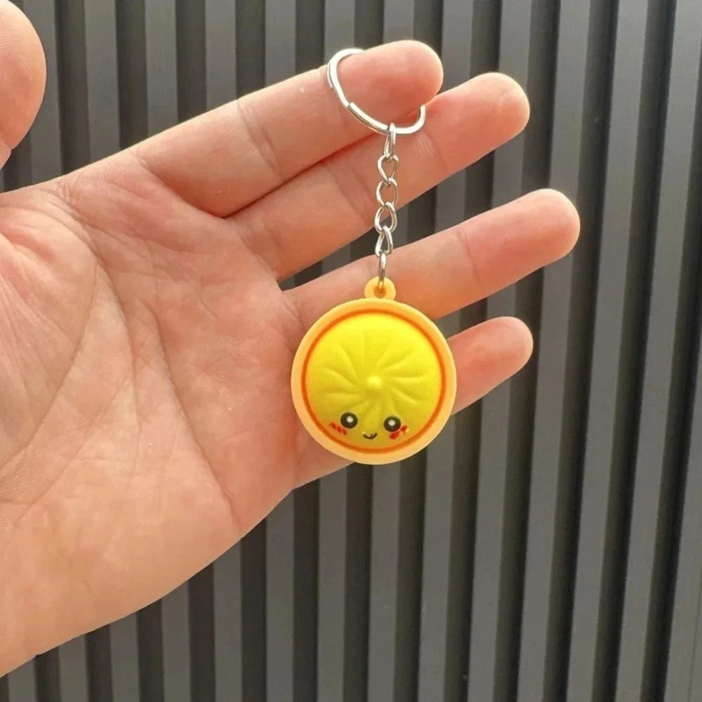 6/12/18/24 Pcs Dumpling Keychains