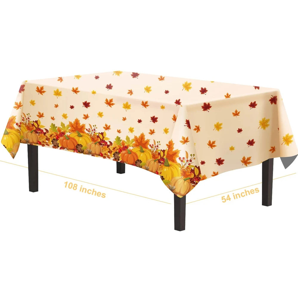 Fall Themed Tablecloth
