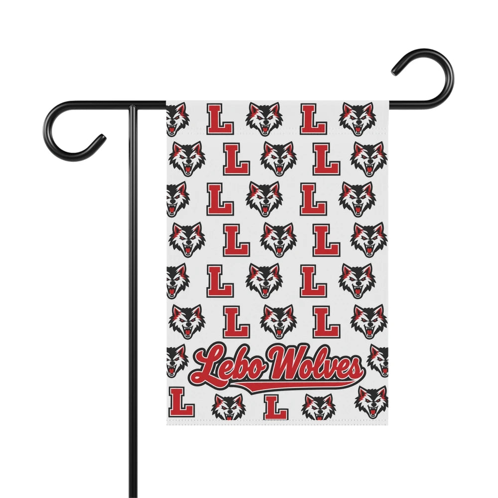 Lebo Wolves Garden Flag
