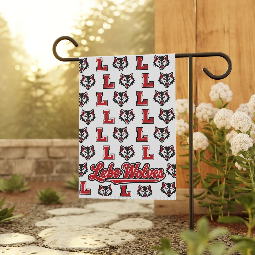 Lebo Wolves Garden Flag