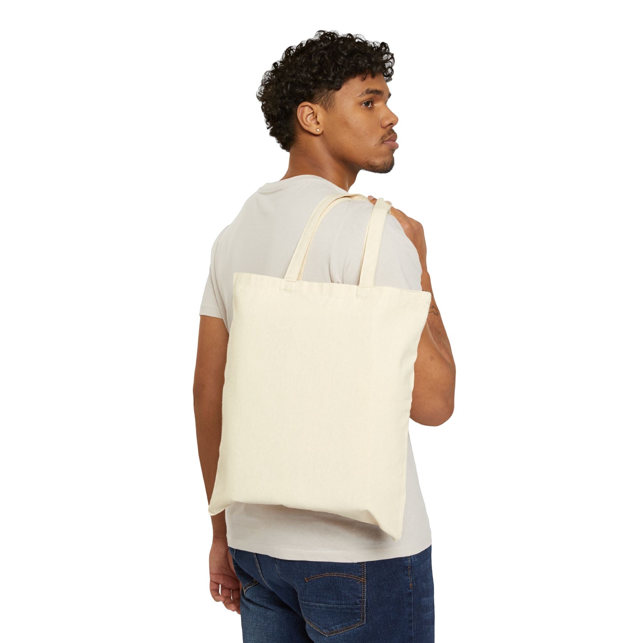 Pumpkin Spice Mama Tote Bag — Retro Fall Canvas Grocery & Market Bag