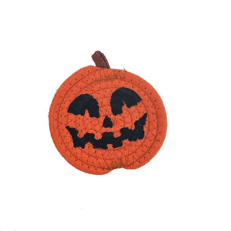 Pumpkin Shaped Coasters