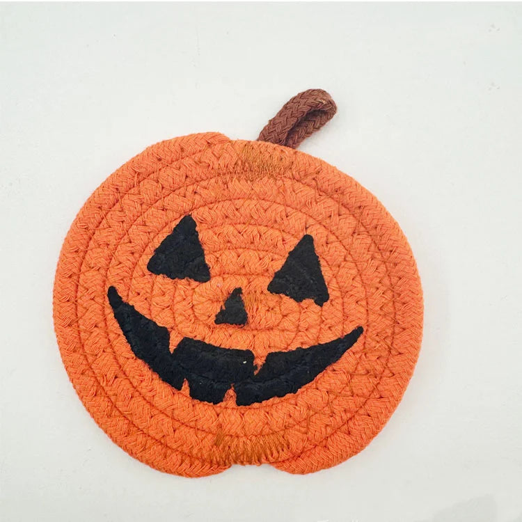 Pumpkin Shaped Coasters