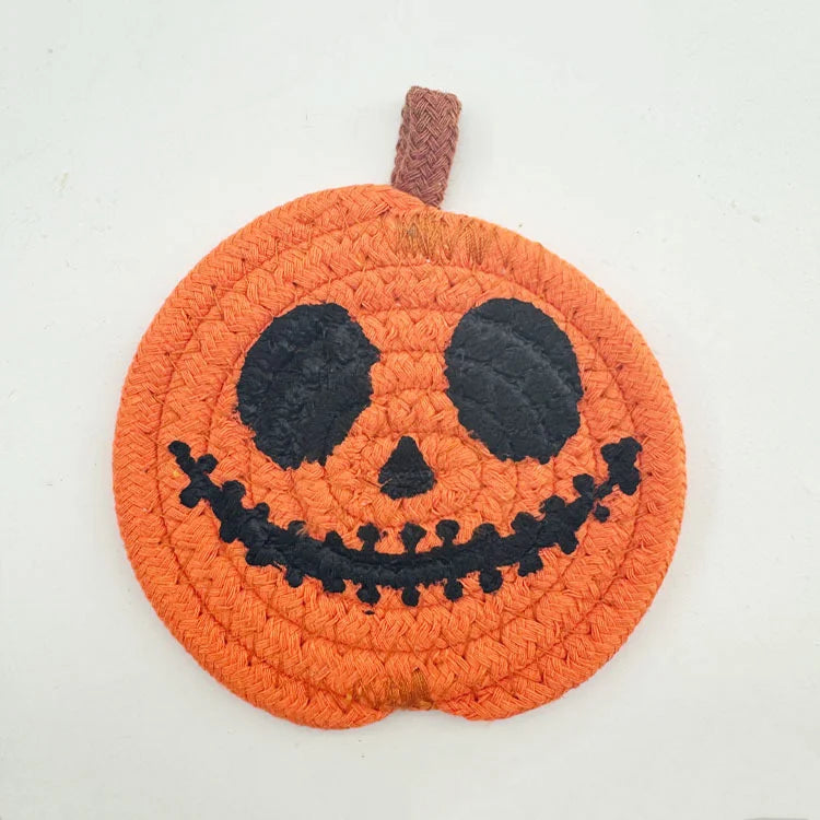 Pumpkin Shaped Coasters