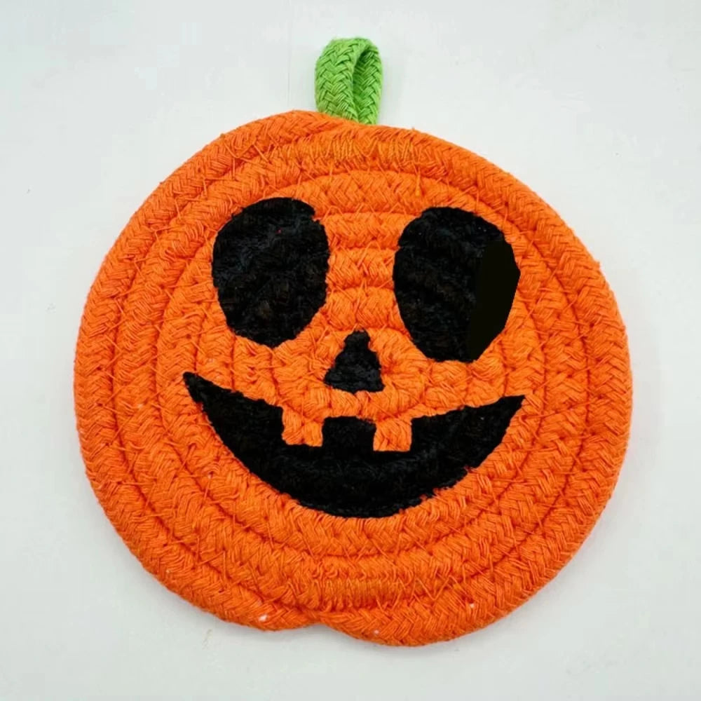 Pumpkin Shaped Coasters